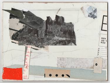 Original Abstract Landscape Collage by Armand Brac