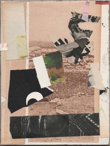 Original Abstract Children Collage by Armand Brac