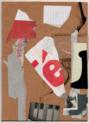 Original Abstract Collage by Armand Brac