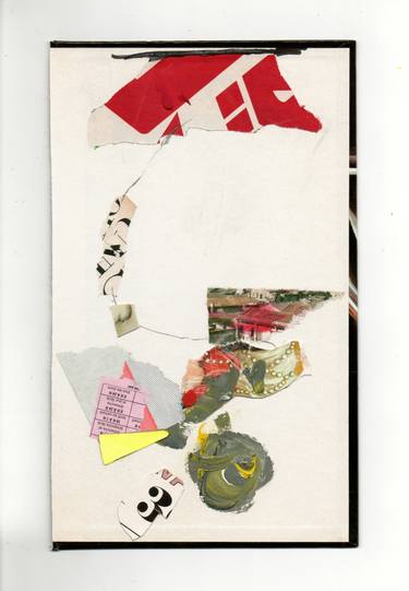 Original Abstract Collage by Armand Brac