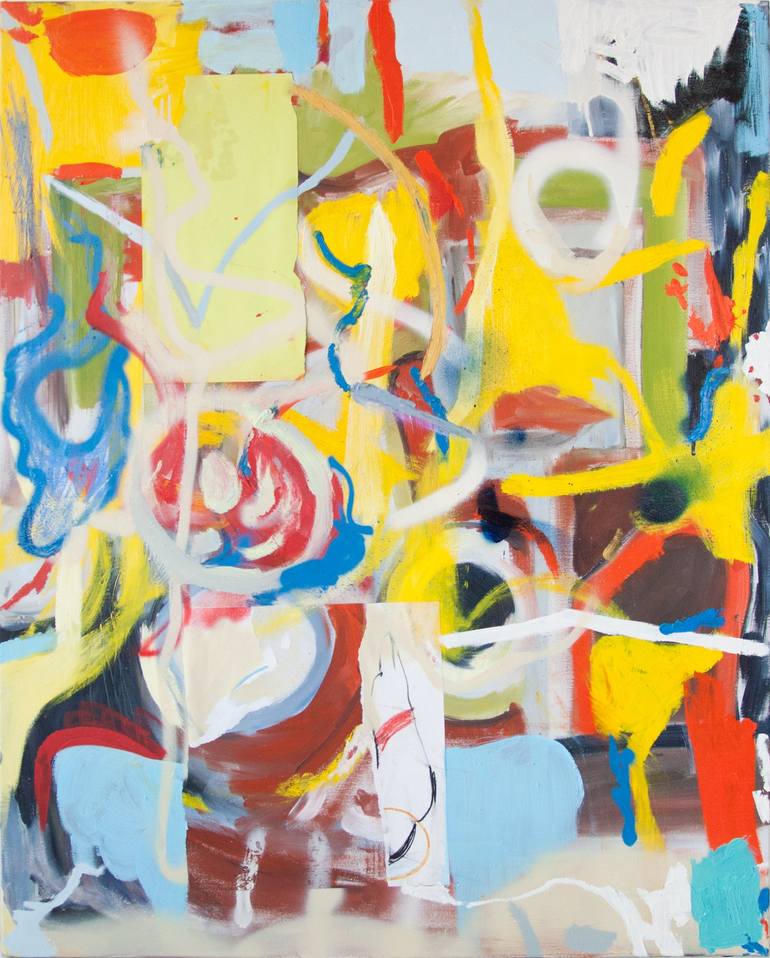 Original Abstract Expressionism Abstract Paintings by Armand Brac