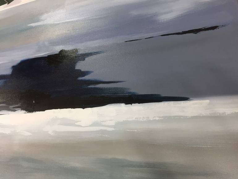 Original Abstract Seascape Painting by Amy Salisbury