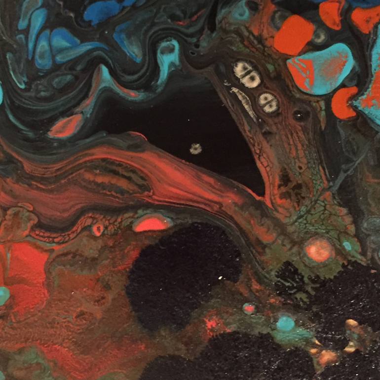 Original Abstract Nature Painting by Amy Salisbury