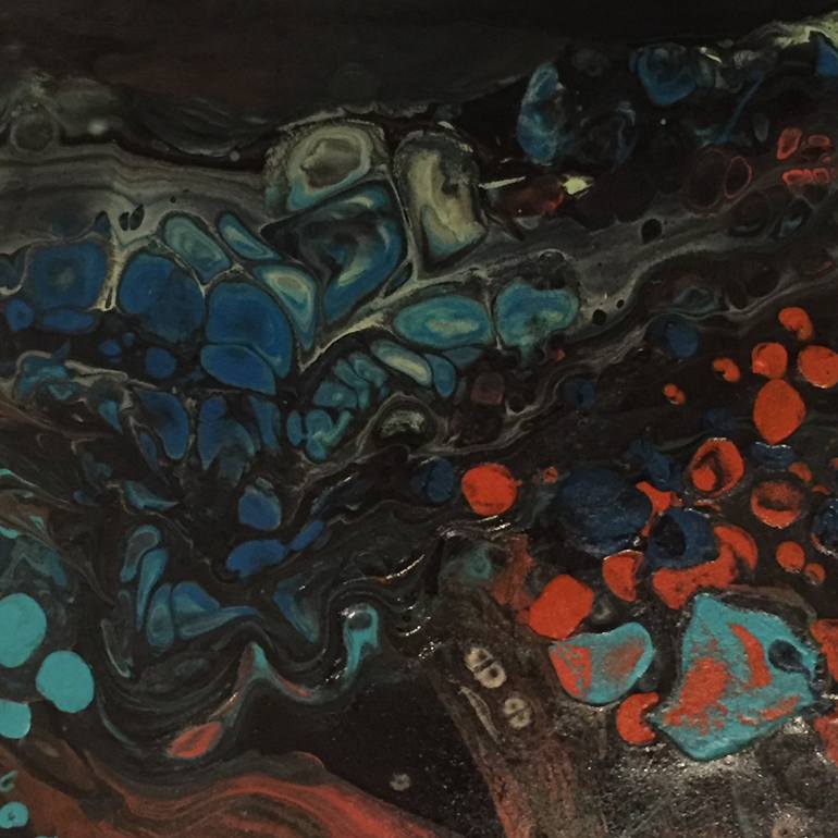 Original Abstract Nature Painting by Amy Salisbury
