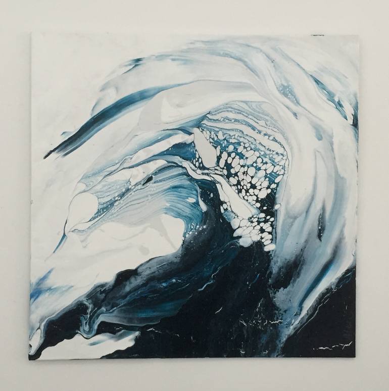Original Abstract Water Painting by Amy Salisbury