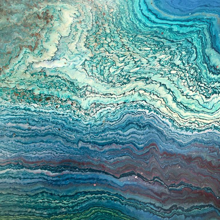Original Modern Abstract Painting by Amy Salisbury