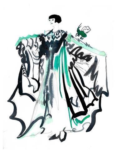 Print of Minimalism Fashion Paintings by Betty Southerland