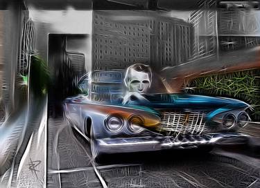 Print of Conceptual Automobile Mixed Media by Russell Pierce