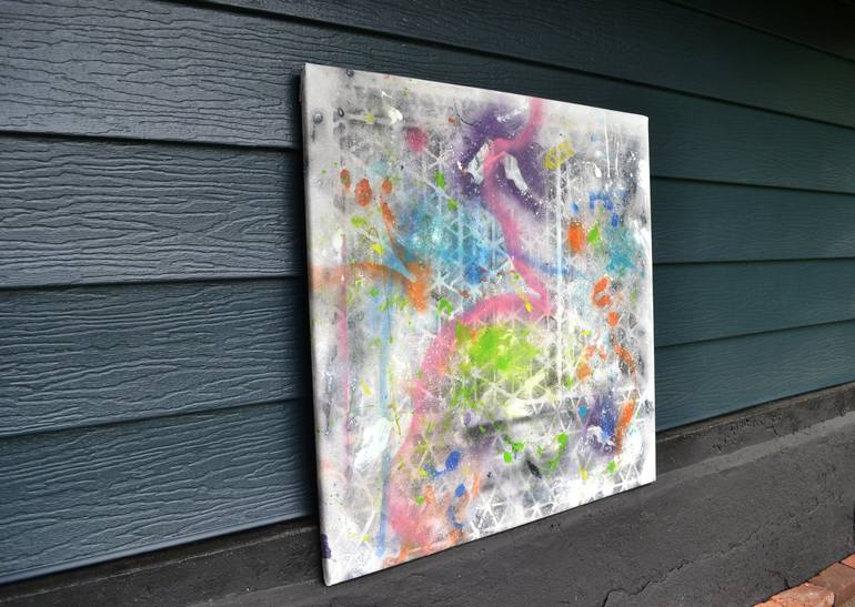 Original Abstract Painting by David Chevtaikin