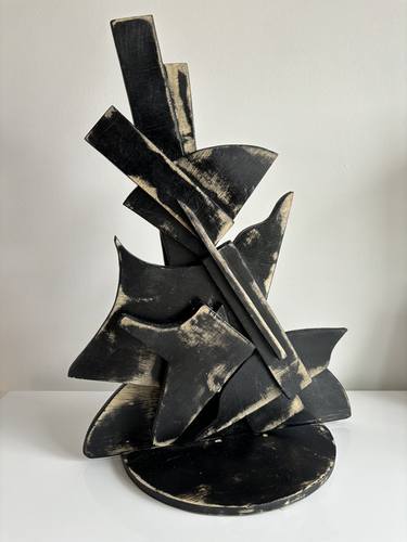 Original Bauhaus Abstract Sculpture by David Chevtaikin