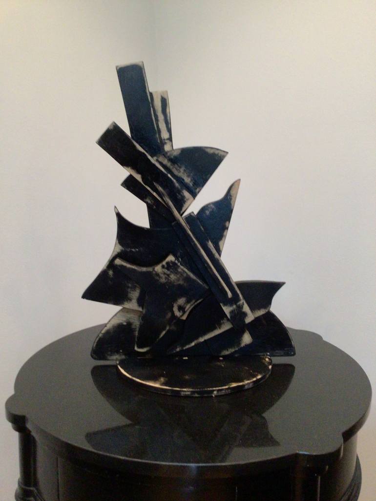 Original Bauhaus Abstract Sculpture by David Chevtaikin