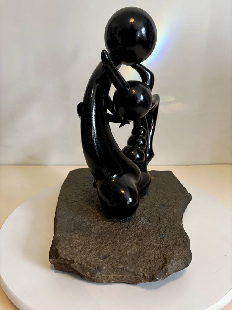 Original Figurative Abstract Sculpture by David Chevtaikin