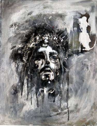 Original Abstract Expressionism Religious Paintings by David Chevtaikin