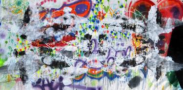 Original Abstract Graffiti Paintings by David Chevtaikin