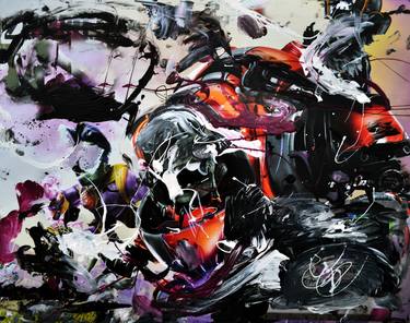 Print of Abstract Expressionism Abstract Paintings by David Chevtaikin