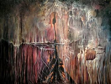 Original Abstract Expressionism Landscape Paintings by Eugenia Ossetrova