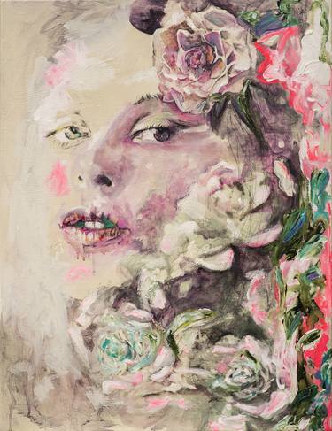 Print of Fine Art Portrait Paintings by vanessa uher
