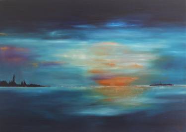 Original Expressionism Landscape Painting by Andrew Richard Rose