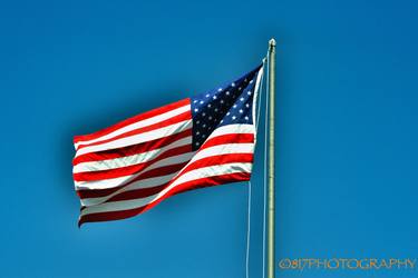 American Flag, Portland Maine thumb