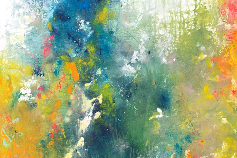 Original Abstract Expressionism Abstract Painting by Kayla Barker
