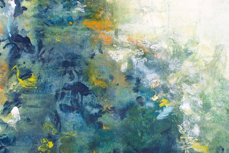 Original Abstract Expressionism Abstract Painting by Kayla Barker