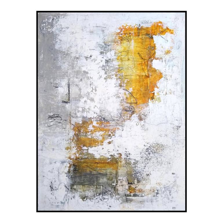 Original Contemporary Abstract Painting by Rebeca Roman