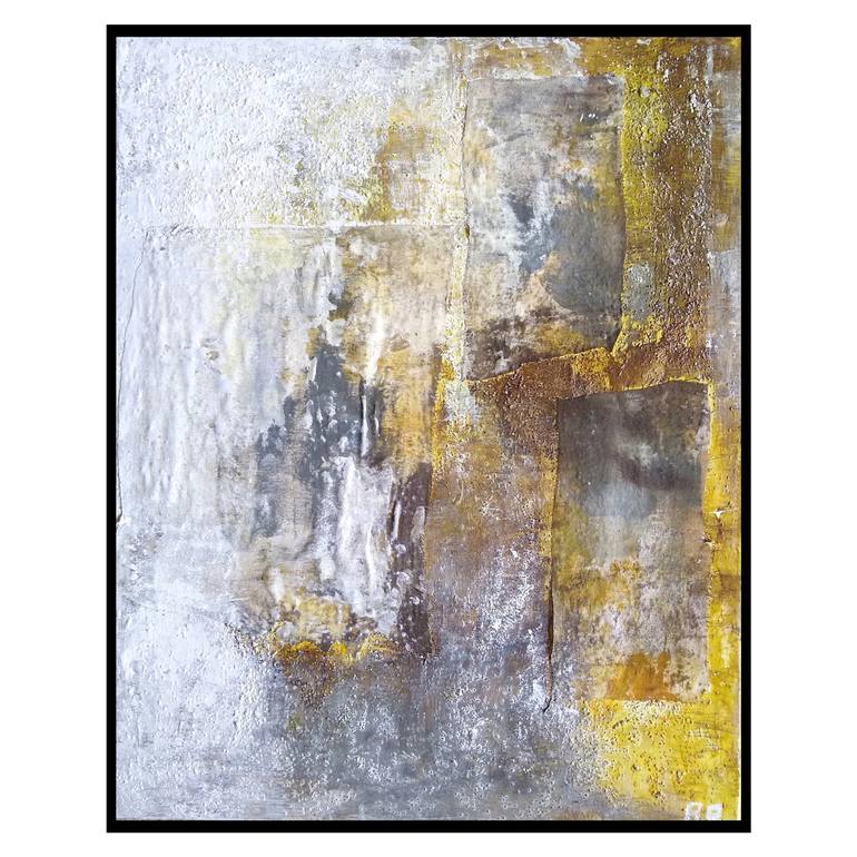 Original Abstract Painting by Rebeca Roman