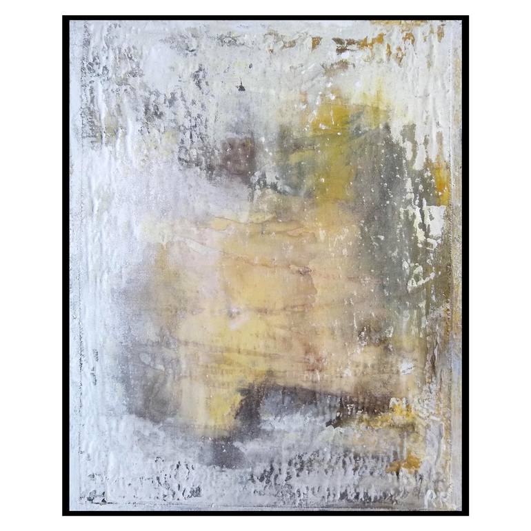 Original Art Deco Abstract Painting by Rebeca Roman