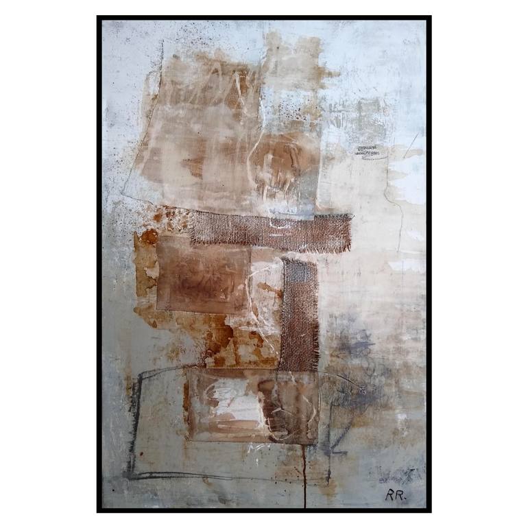 Original Abstract Painting by Rebeca Roman