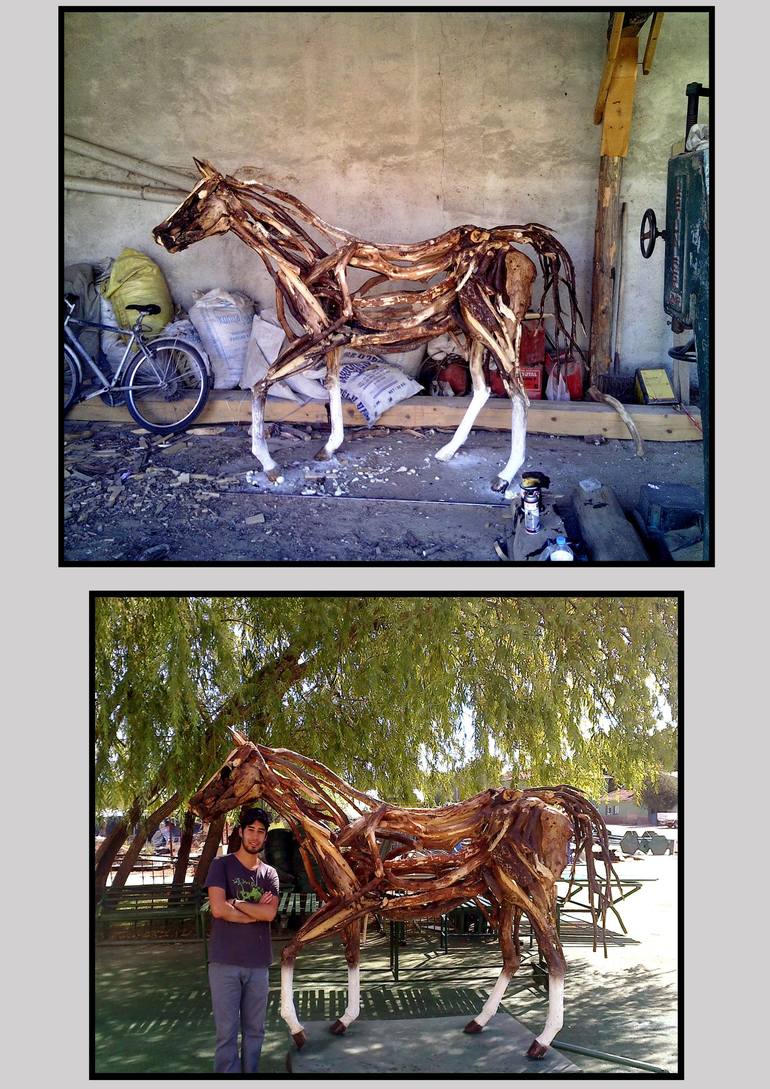 .. wOOden Horse... - Print