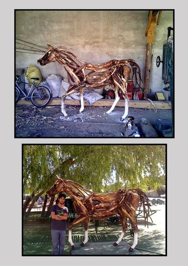 Print of Fine Art Horse Sculpture by Kadir Tavaz