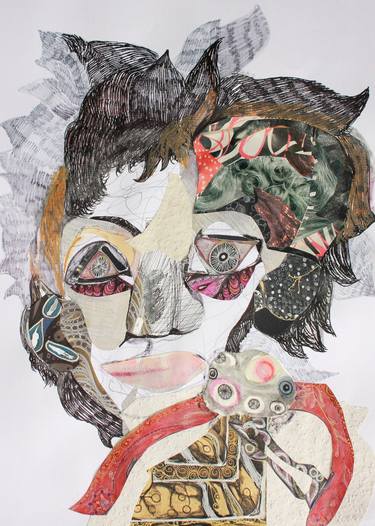 Print of Conceptual People Collage by Citlally Miranda