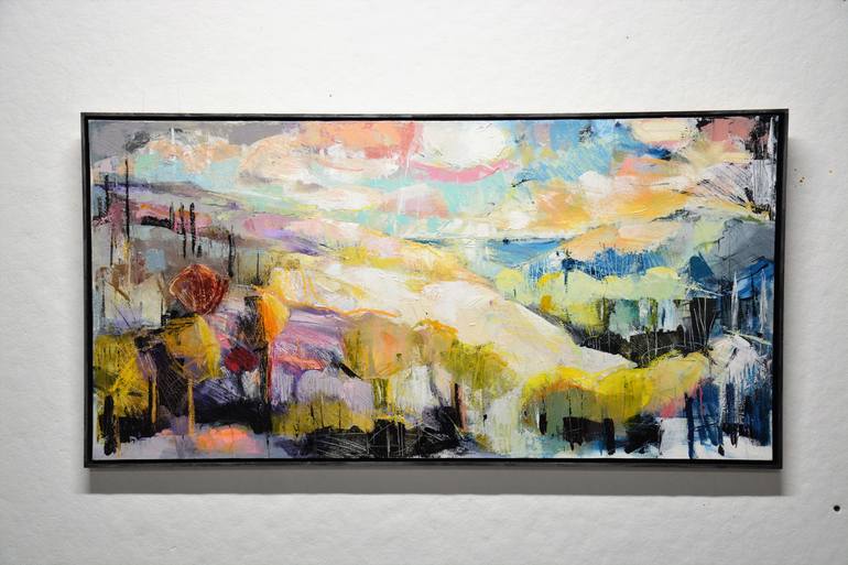 Original Abstract Landscape Painting by Kim McAninch