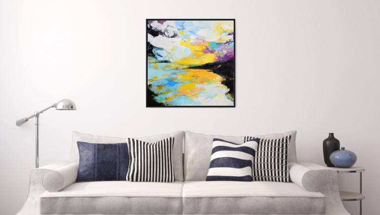 Original Abstract Landscape Painting by Kim McAninch