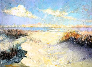 Original Impressionism Beach Paintings by Kim McAninch