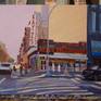 on easel