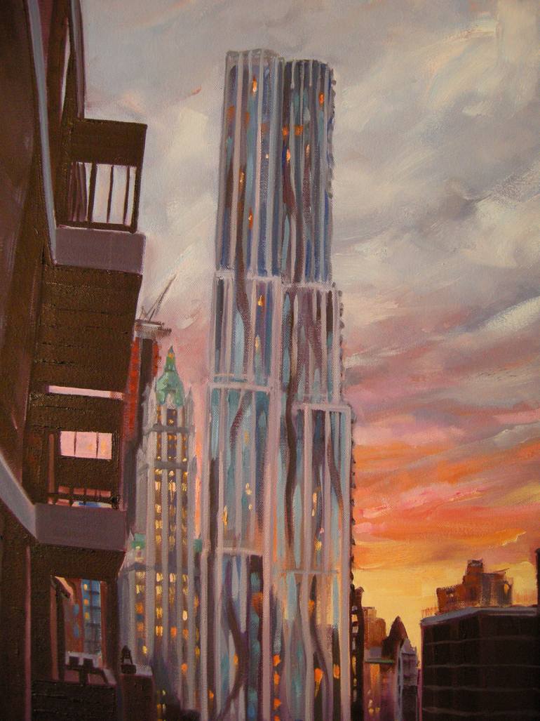 Original Other Cities Painting by Ellen Sweetland-Bradshaw