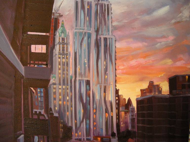 Original Other Cities Painting by Ellen Sweetland-Bradshaw