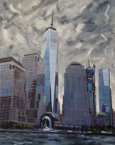 Original Cities Paintings by Ellen Sweetland-Bradshaw