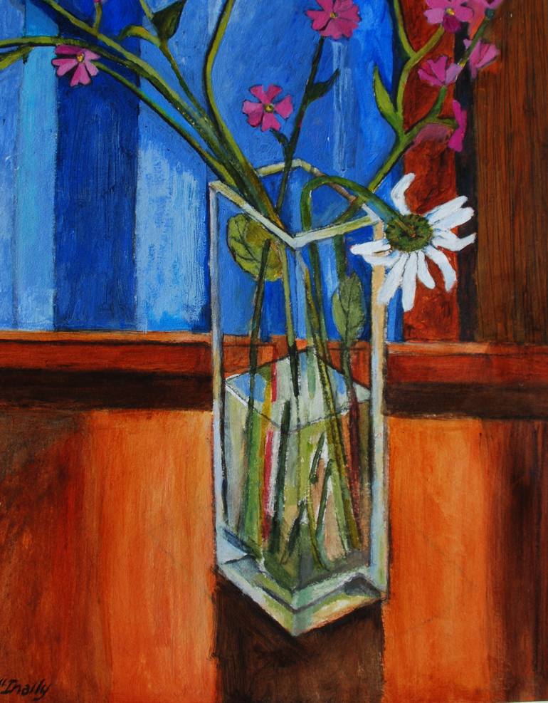 Original Expressionism Botanic Painting by Christine Callum Mcinally