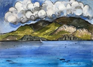 Print of Expressionism Seascape Paintings by Christine Callum McInally
