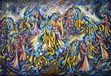 Original Impressionism Religious Paintings by Harsh Malik