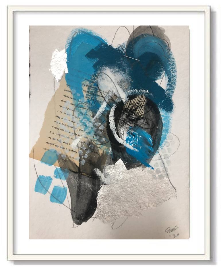 Original Abstract Collage by Emily Klima