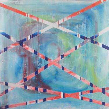 Original Conceptual Abstract Paintings by Maryline Beauplet-Dornic