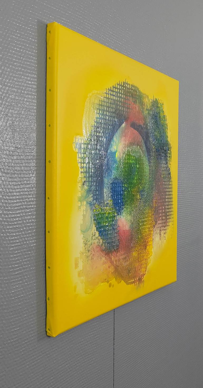 Original Abstract Expressionism Abstract Painting by Maryline Beauplet-Dornic