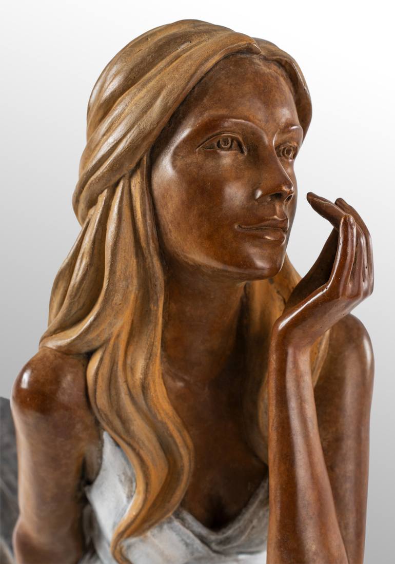 Original Expressionism Women Sculpture by Alain Choisnet