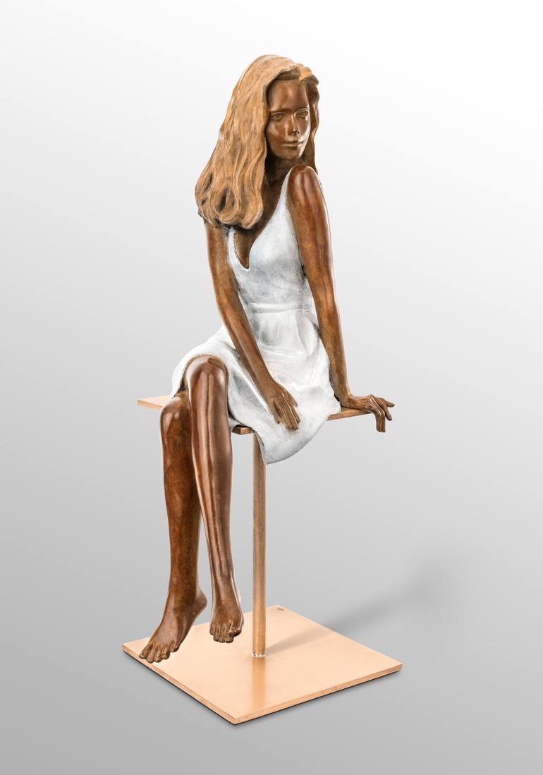 Original Contemporary Women Sculpture by Alain Choisnet