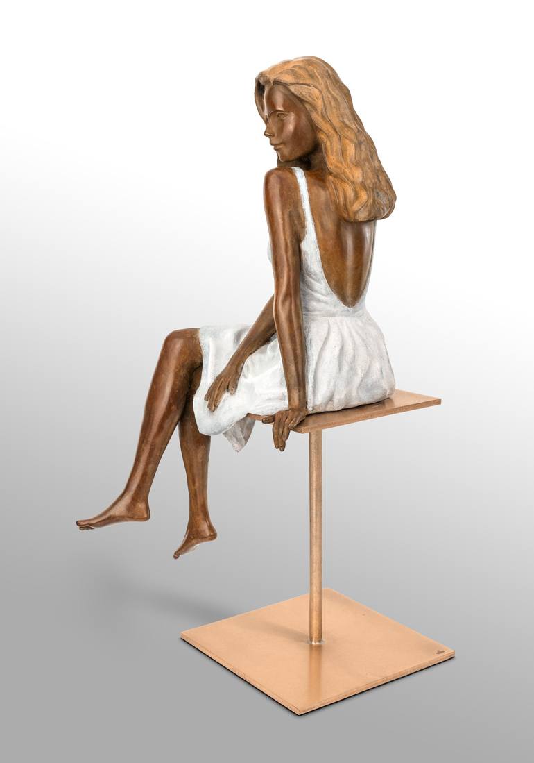Original Contemporary Women Sculpture by Alain Choisnet