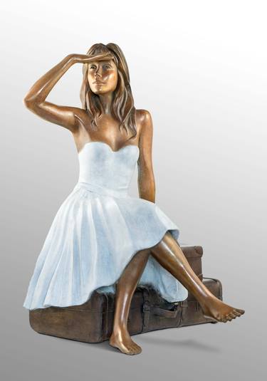 Original Women Sculpture by Alain Choisnet