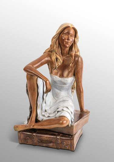 Original Women Sculpture by Alain Choisnet